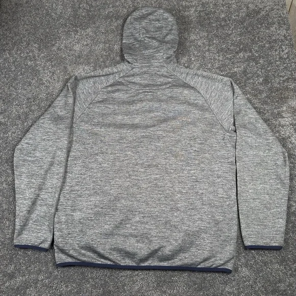 Denver Broncos Hoodie Jacket Men's XL Gray NFL Football Full Zip ***READ*** - Picture 7 of 9